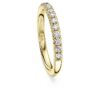 Eternity-Ring mit im Labor gezüchteten Diamanten, 0.4 Ct Tw, runde Form, 14K Gelbgold