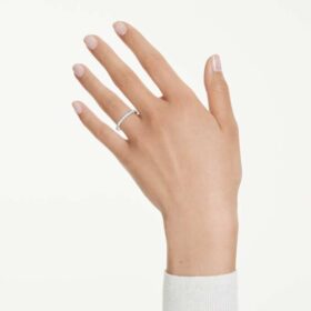 Eternity-Ring mit im Labor gezüchteten Diamanten, 0.4 Ct Tw, runde Form, Sterlingsilber Eternity-Ring mit im Labor gezüchteten Diamanten, 0.4 Ct Tw, runde Form, Sterlingsilber