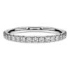 Eternity-Ring mit im Labor gezüchteten Diamanten, 0.4 Ct Tw, runde Form, Sterlingsilber Eternity-Ring mit im Labor gezüchteten Diamanten, 0.4 Ct Tw, runde Form, Sterlingsilber