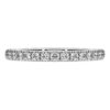 Eternity-Ring mit im Labor gezüchteten Diamanten, 0.4 Ct Tw, runde Form, Sterlingsilber Eternity-Ring mit im Labor gezüchteten Diamanten, 0.4 Ct Tw, runde Form, Sterlingsilber