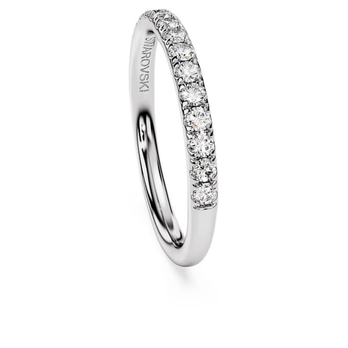 Eternity-Ring mit im Labor gezüchteten Diamanten, 0.4 Ct Tw, runde Form, Sterlingsilber Eternity-Ring mit im Labor gezüchteten Diamanten, 0.4 Ct Tw, runde Form, Sterlingsilber