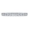 Eternity-Ring mit im Labor gezüchteten Diamanten, 0.5 Ct insgesamt, runde Form, 14K Weissgold