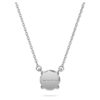 Eternity-Solitaire-Anhänger mit im Labor gezüchteten Diamanten, 1 Ct TW, runde Form, 14K Weissgold Eternity-Solitaire-Anhänger mit im Labor gezüchteten Diamanten, 1 Ct TW, runde Form, 14K Weissgold
