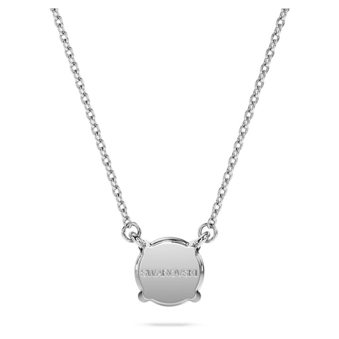 Eternity-Solitaire-Anhänger mit im Labor gezüchteten Diamanten, 1 Ct TW, runde Form, 14K Weissgold Eternity-Solitaire-Anhänger mit im Labor gezüchteten Diamanten, 1 Ct TW, runde Form, 14K Weissgold