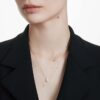 Eternity-Solitär-Anhänger mit im Labor gezüchteten Diamanten, 1 Ct insgesamt, runde Form, 14K Gelbgold Eternity-Solitär-Anhänger mit im Labor gezüchteten Diamanten, 1 Ct insgesamt, runde Form, 14K Gelbgold