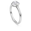 Eternity-Solitärring mit im Labor gezüchteten Diamanten, 0.5 Ct insgesamt, Herzform, Sterlingsilber