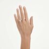 Eternity-Solitärring mit im Labor gezüchteten Diamanten, 1 Karat insgesamt, Birnenform, 14K Weissgold Eternity-Solitärring mit im Labor gezüchteten Diamanten, 1 Karat insgesamt, Birnenform, 14K Weissgold