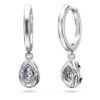 Eternity-Tropfenohrringe mit im Labor gezüchteten Diamanten, 1.25 Ct Tw, Birnenform, 14K Weissgold Eternity-Tropfenohrringe mit im Labor gezüchteten Diamanten, 1.25 Ct Tw, Birnenform, 14K Weissgold