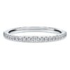 Ewigkeitsring mit im Labor gezüchteten Diamanten, 0.2 Ct Tw, runde Form, 14K Weissgold Ewigkeitsring mit im Labor gezüchteten Diamanten, 0.2 Ct Tw, runde Form, 14K Weissgold