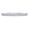 Ewigkeitsring mit im Labor gezüchteten Diamanten, 0.2 Ct Tw, runde Form, 14K Weissgold Ewigkeitsring mit im Labor gezüchteten Diamanten, 0.2 Ct Tw, runde Form, 14K Weissgold