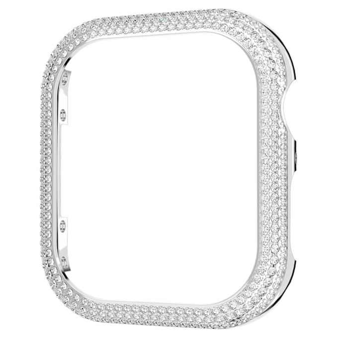 Funkelnde Hülle für Apple Watch® Series 7, 41 mm, silberfarben Funkelnde Hülle für Apple Watch® Series 7, 41 mm, silberfarben