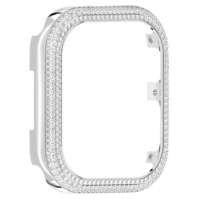 Funkelnde Hülle für Apple Watch® Series 7, 41 mm, silberfarben Funkelnde Hülle für Apple Watch® Series 7, 41 mm, silberfarben
