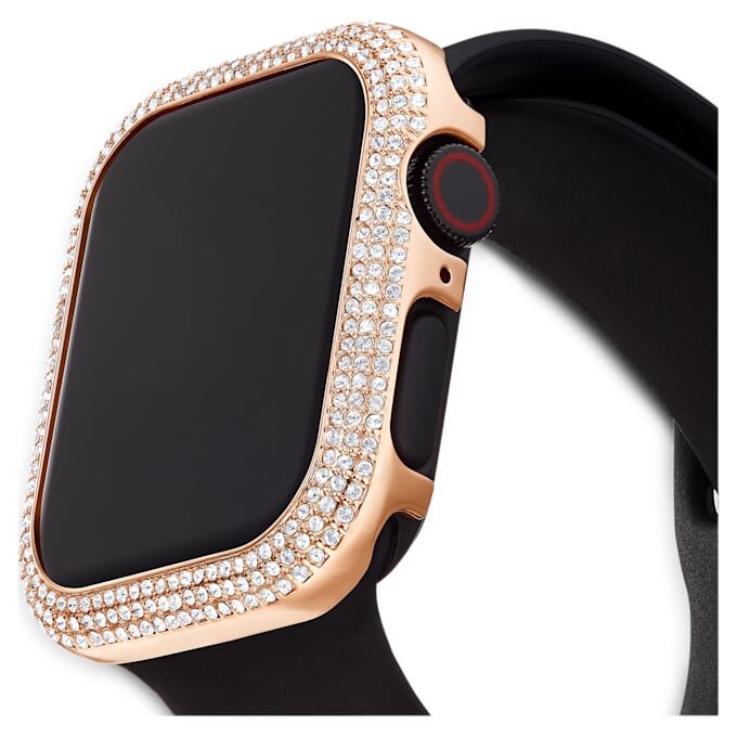 Funkelndes Gehäuse für Apple Watch® Series 4 & 5, 40 mm, Roségold-Farbton Funkelndes Gehäuse für Apple Watch® Series 4 & 5, 40 mm, Roségold-Farbton