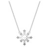 Galaxy-Anhänger mit im Labor gezüchteten Diamanten, 0.5 Ct Tw, runde Form, 14K Weissgold