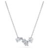Galaxy-Anhänger mit im Labor gezüchteten Diamanten, 0.82 Karat insgesamt, verschiedene Formen, Sterlingsilber Galaxy-Anhänger mit im Labor gezüchteten Diamanten, 0.82 Karat insgesamt, verschiedene Formen, Sterlingsilber