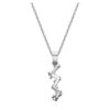 Galaxy-Anhänger mit im Labor gezüchteten Diamanten, 0.9 Ct Tw, gemischte Formen, 14K Weissgold Galaxy-Anhänger mit im Labor gezüchteten Diamanten, 0.9 Ct Tw, gemischte Formen, 14K Weissgold