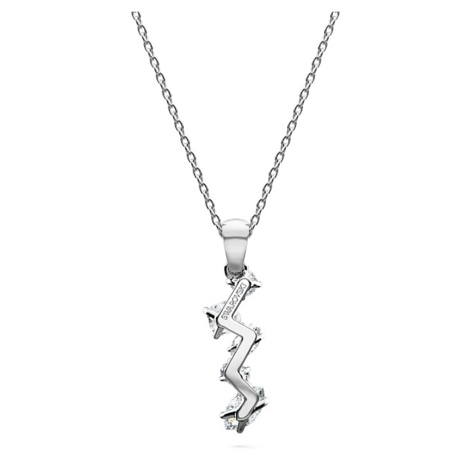 Galaxy-Anhänger mit im Labor gezüchteten Diamanten, 0.9 Ct Tw, gemischte Formen, 14K Weissgold Galaxy-Anhänger mit im Labor gezüchteten Diamanten, 0.9 Ct Tw, gemischte Formen, 14K Weissgold
