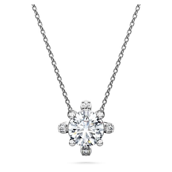 Galaxy-Anhänger mit im Labor gezüchteten Diamanten, 1.05 Ct Tw, runde Form, 14K Weissgold Galaxy-Anhänger mit im Labor gezüchteten Diamanten, 1.05 Ct Tw, runde Form, 14K Weissgold