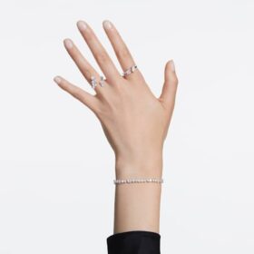 Galaxy-Armband mit im Labor gezüchteten Diamanten, 5 Karat insgesamt, gemischte Formen, 14K Weissgold Galaxy-Armband mit im Labor gezüchteten Diamanten, 5 Karat insgesamt, gemischte Formen, 14K Weissgold