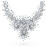 Galaxy-Halskette mit im Labor gezüchteten Diamanten, 156.62 Ct Tw, gemischte Schliffformen, 18K Weissgold Galaxy-Halskette mit im Labor gezüchteten Diamanten, 156.62 Ct Tw, gemischte Schliffformen, 18K Weissgold