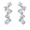 Galaxy-Ohrklemmen mit im Labor gezüchteten Diamanten, 1.25 Ct Tw, gemischte Formen, 14K Weissgold Galaxy-Ohrklemmen mit im Labor gezüchteten Diamanten, 1.25 Ct Tw, gemischte Formen, 14K Weissgold