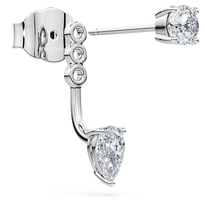 Galaxy-Ohrringe mit im Labor gezüchteten Diamanten, 0.82 Karat insgesamt, gemischte Schliffformen, Sterlingsilber Galaxy-Ohrringe mit im Labor gezüchteten Diamanten, 0.82 Karat insgesamt, gemischte Schliffformen, Sterlingsilber