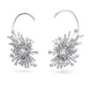 Galaxy-Ohrringe mit im Labor gezüchteten Diamanten, 14.67 Ct Tw, verschiedene Formen, 18K Weissgold Galaxy-Ohrringe mit im Labor gezüchteten Diamanten, 14.67 Ct Tw, verschiedene Formen, 18K Weissgold