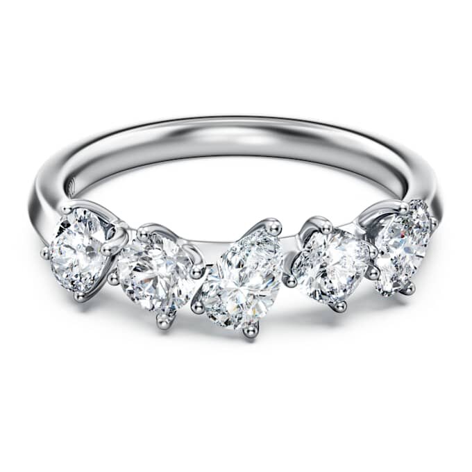 Galaxy Ring – Laborgezüchtete Diamanten, 1 Karat insgesamt, verschiedene Formen, 14K Weissgold Galaxy Ring – Laborgezüchtete Diamanten, 1 Karat insgesamt, verschiedene Formen, 14K Weissgold