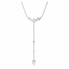 Galaxy Y-Halskette mit im Labor gezüchteten Diamanten, 0.7 Ct Tw, gemischte Schliffe, Sterlingsilber Galaxy Y-Halskette mit im Labor gezüchteten Diamanten, 0.7 Ct Tw, gemischte Schliffe, Sterlingsilber