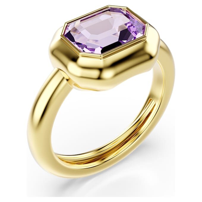 Gema-Motiv-Ringe (3), mehrfarbig, goldfarben plattiert Gema-Motiv-Ringe (3), mehrfarbig, goldfarben plattiert