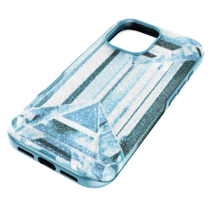 High Smartphone-Hülle mit Kristalleffekt, iPhone® 17, Blau High Smartphone-Hülle mit Kristalleffekt, iPhone® 17, Blau