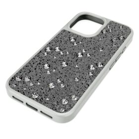 High Smartphone-Hülle mit Streu-Design, iPhone® 16, silberfarben
