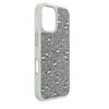 High Smartphone-Hülle mit Streu-Design, iPhone® 16, silberfarben