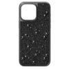 Hochwertige Smartphone-Hülle mit flachen Kristallen, iPhone® 15 Pro Max, Schwarz Hochwertige Smartphone-Hülle mit flachen Kristallen, iPhone® 15 Pro Max, Schwarz