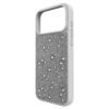 Hochwertige Smartphone-Hülle mit flachen Kristallen, iPhone® 17 Pro Max, silberfarben Hochwertige Smartphone-Hülle mit flachen Kristallen, iPhone® 17 Pro Max, silberfarben