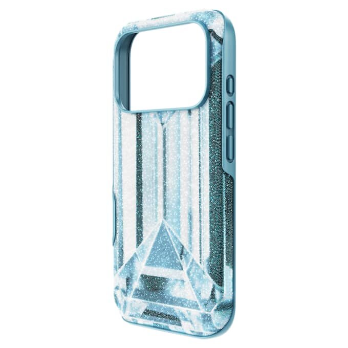 Hochwertige Smartphone-Hülle mit Kristalleffekt, iPhone® 17 Pro, Blau Hochwertige Smartphone-Hülle mit Kristalleffekt, iPhone® 17 Pro, Blau
