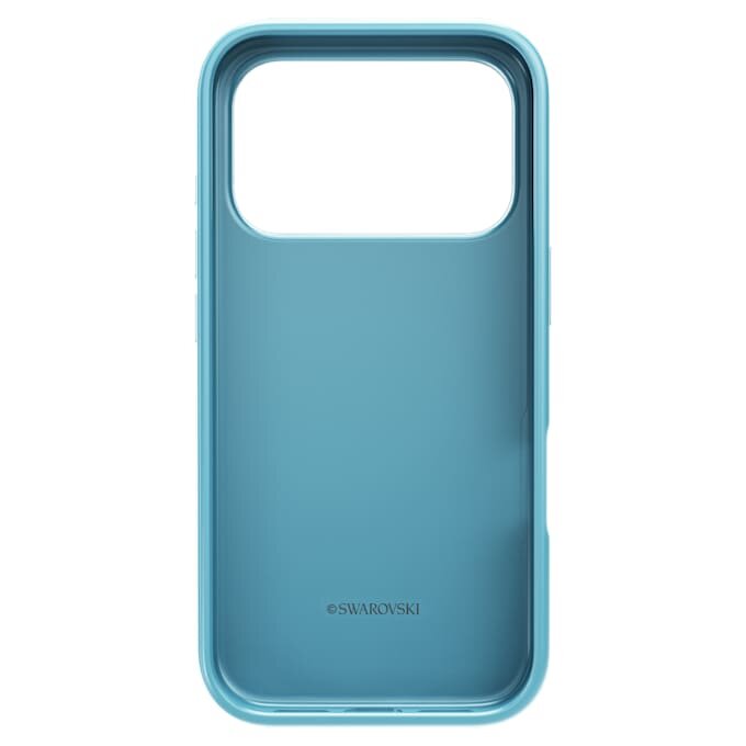 Hochwertige Smartphone-Hülle mit Kristalleffekt, iPhone® 17 Pro, Blau Hochwertige Smartphone-Hülle mit Kristalleffekt, iPhone® 17 Pro, Blau