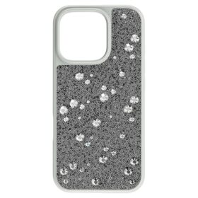 Hochwertige Smartphone-Hülle mit Streu-Design, iPhone® 16 Pro, silberfarben
