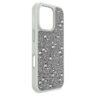 Hochwertige Smartphone-Hülle mit Streu-Design, iPhone® 16 Pro, silberfarben Hochwertige Smartphone-Hülle mit Streu-Design, iPhone® 16 Pro, silberfarben