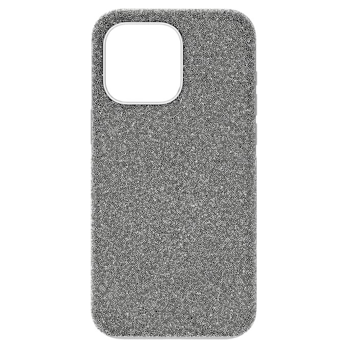Hohe Smartphone-Hülle für iPhone® 15 Pro Max, silberfarben Hohe Smartphone-Hülle für iPhone® 15 Pro Max, silberfarben