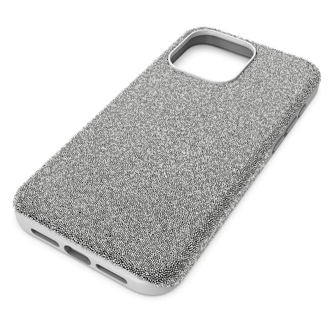 Hohe Smartphone-Hülle für iPhone® 15 Pro Max, silberfarben Hohe Smartphone-Hülle für iPhone® 15 Pro Max, silberfarben