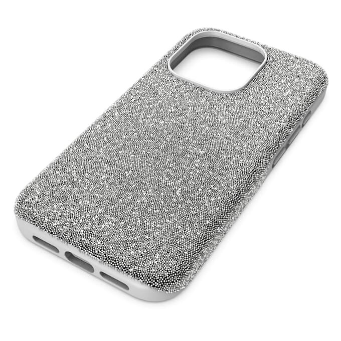 Hohe Smartphone-Hülle für iPhone® 15 Pro, silberfarben Hohe Smartphone-Hülle für iPhone® 15 Pro, silberfarben