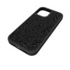 Hohe Smartphone-Hülle mit flachen Kristallen, iPhone® 17, Schwarz Hohe Smartphone-Hülle mit flachen Kristallen, iPhone® 17, Schwarz