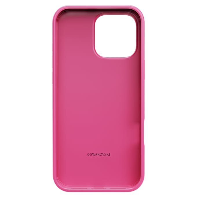 Hohe Smartphone-Hülle mit Kristallprint-Motiv, iPhone® 16 Pro Max, Rosa Hohe Smartphone-Hülle mit Kristallprint-Motiv, iPhone® 16 Pro Max, Rosa