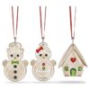 «Holiday Cheers» Lebkuchen-Ornament-Set «Holiday Cheers» Lebkuchen-Ornament-Set