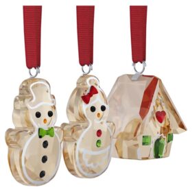 «Holiday Cheers» Lebkuchen-Ornament-Set