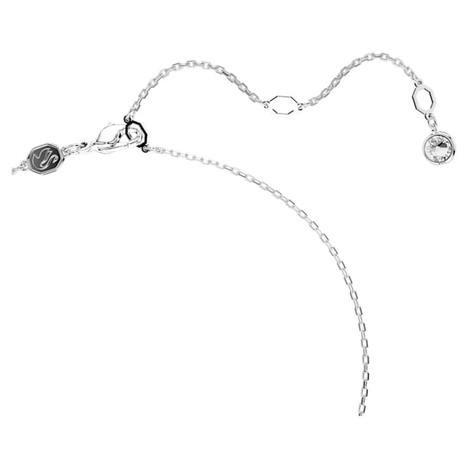 Hyperbola-Anhänger Pavé, Infinity, Weiss, rhodiniert Hyperbola-Anhänger Pavé, Infinity, Weiss, rhodiniert