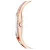 Hyperbola-Armbanduhr Swiss Made, Metallarmband, roségoldfarben, roségoldfarbene Oberfläche