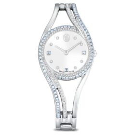 Hyperbola Armreih-Uhr Swiss Made, Metallarmband, Blau, Edelstahl