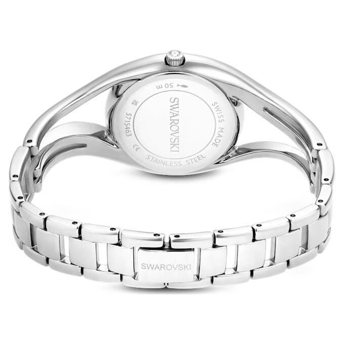 Hyperbola Armreih-Uhr Swiss Made, Metallarmband, Blau, Edelstahl Hyperbola Armreih-Uhr Swiss Made, Metallarmband, Blau, Edelstahl